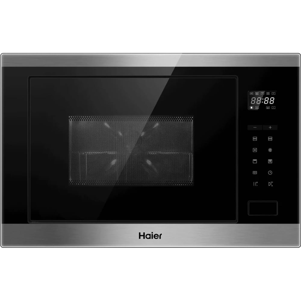 Изображение товара Встраиваемая микроволновая печь Haier HMX-BTG259X с сенсорным управлением и функцией размораживания Изображение товара Встраиваемая микроволновая печь Haier HMX-BTG259X с сенсорным управлением и функцией размораживания