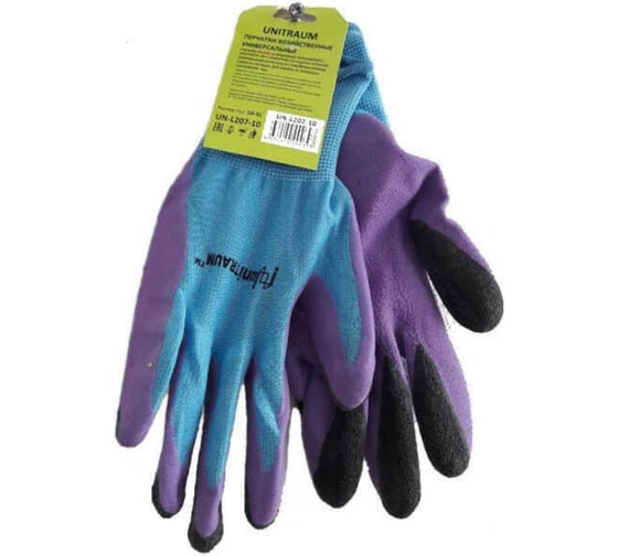 Изображение товара Хозяйственные перчатки UNITRAUM плотность 13G, р. 10 UN-L207-10