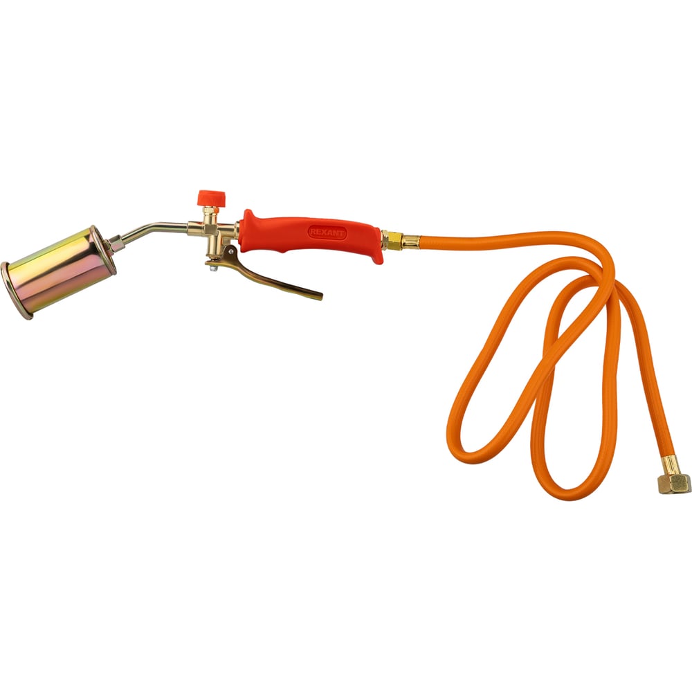 Изображение товара Кровельная горелка REXANT ГВП-450КР набор 3 насадки шланг 1.5 м профессиональный инструмент