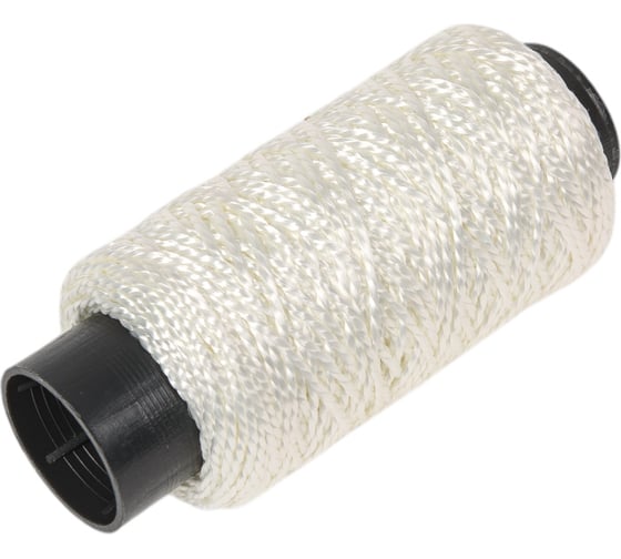 Изображение товара Полиамидная нить ЭБИС 100 м 2 мм белая 73242