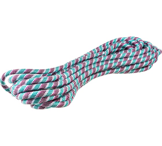 Изображение товара Плетёная верёвка ЭБИС полипропиленовая 16 мм 20 м цветная 72979