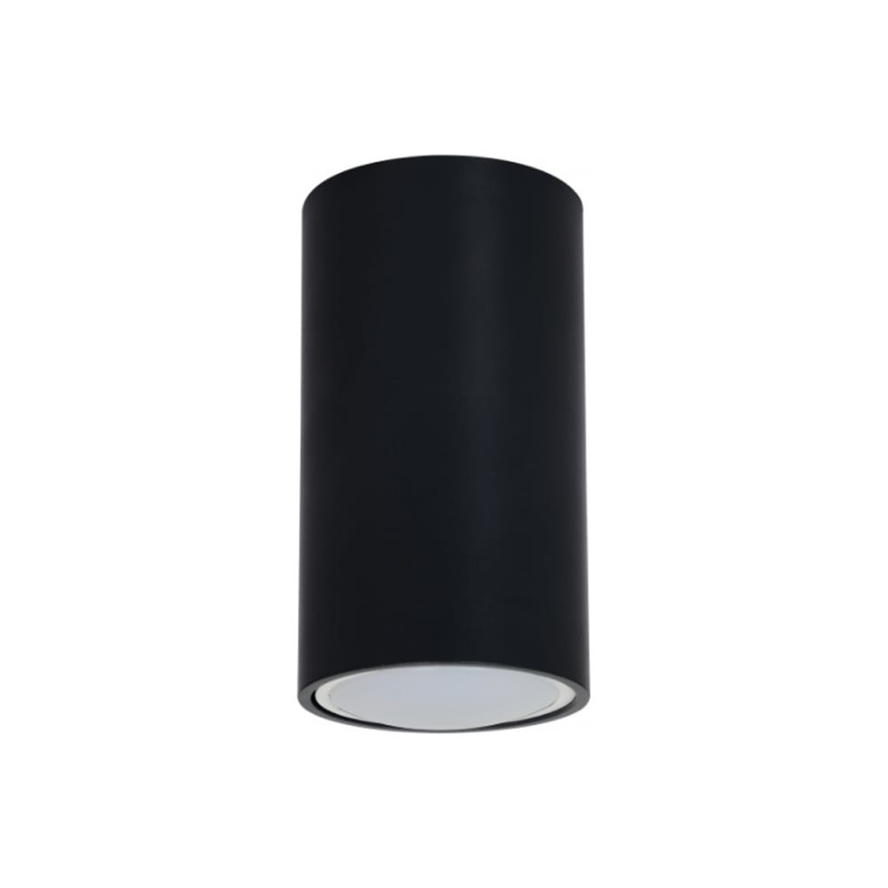 Изображение товара Накладной светильник ЭРА OL15 GU10 BK черный светодиодный или галогенный