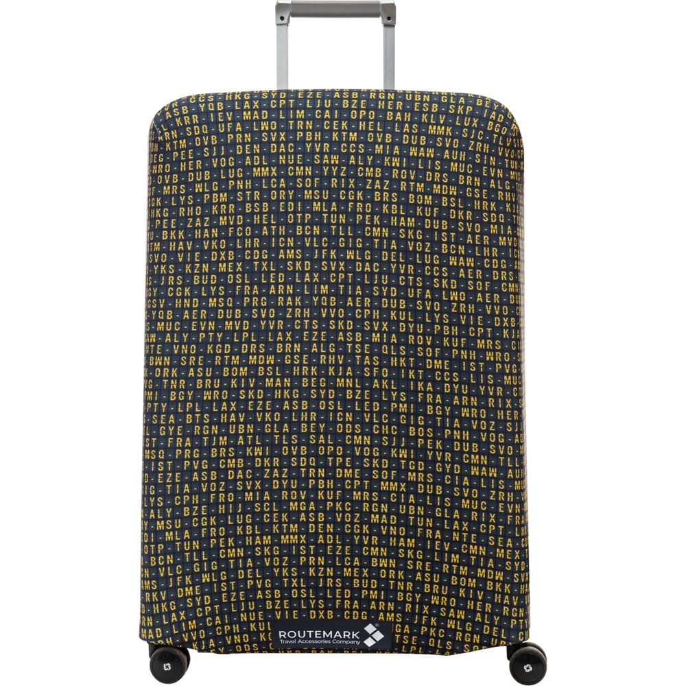 Изображение товара Чехол для чемодана ROUTEMARK Directions SP240 размер L/XL темно-синий надписи