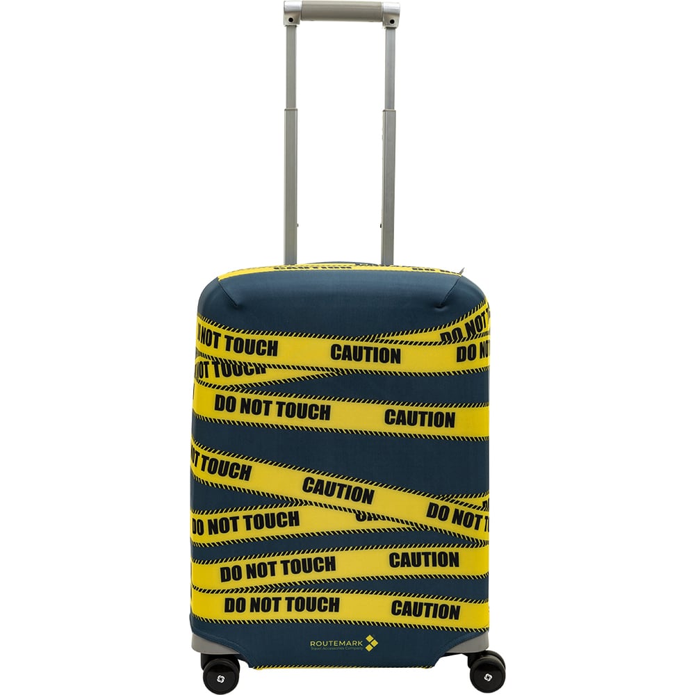 Изображение товара Чехол для чемодана ROUTEMARK SP500-S темно-синий желтый надписи