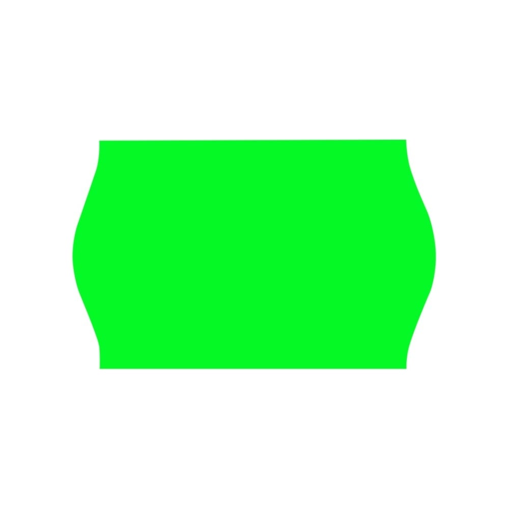 Изображение товара Этикет-лента BRAUBERG 22х12 мм, зеленая, комплект 5 рулонов по 800 шт. 123575