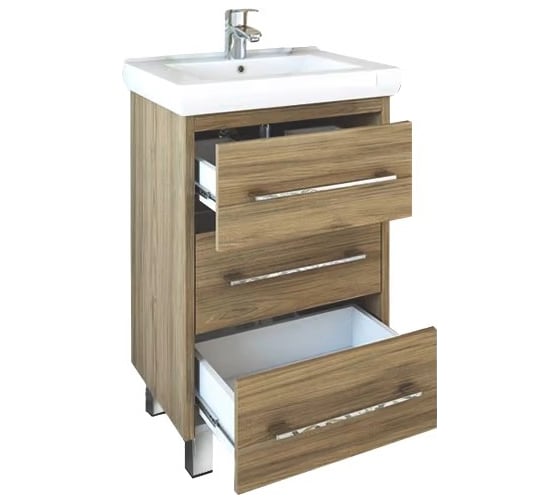 Изображение товара Тумба Sanflor Ларго 70 швейцарский вяз, под раковину Фостер 70 С0002109