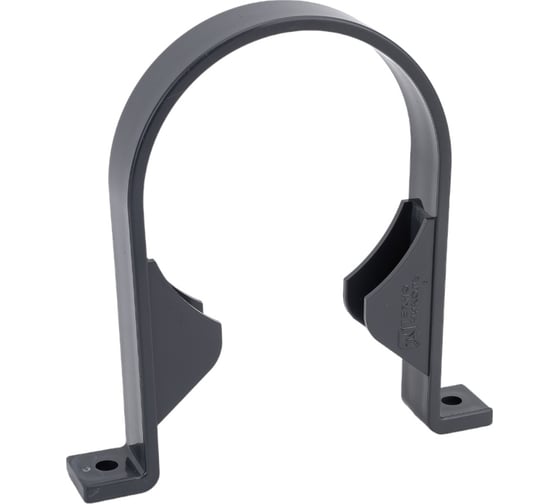 Изображение товара Хомут трубы Технониколь (ПВХ; серый; 1 шт) TN425863