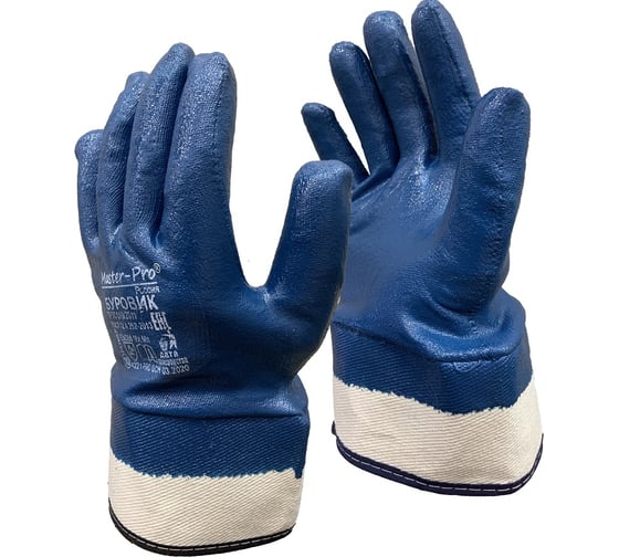 Изображение товара Рабочие краги с нитриловым покрытием Master-Pro® БУРОВИК, 10 пар 8330-CNI-10