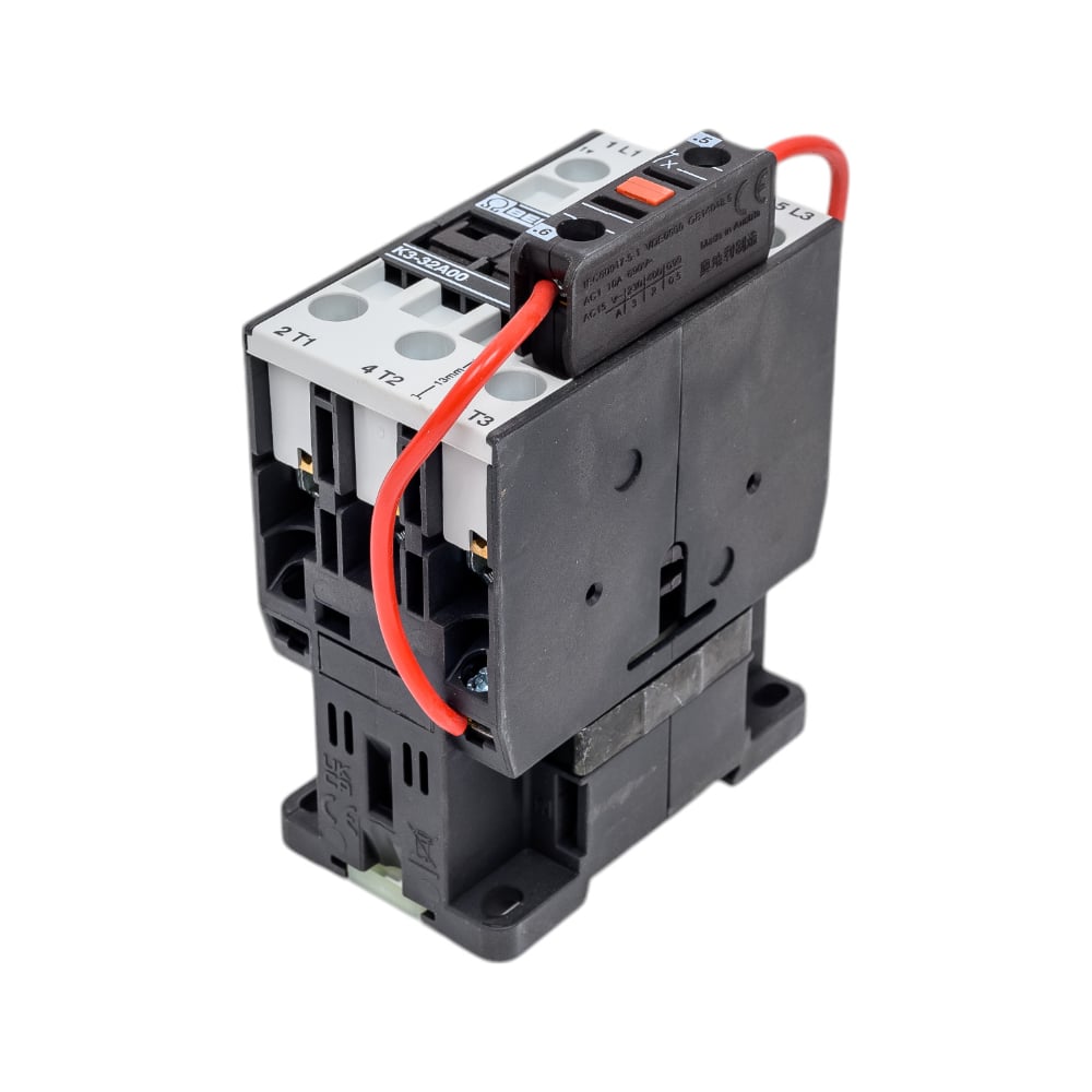 Изображение товара Трехполюсный контактор Benedict K3-32A00 24V для силовых цепей