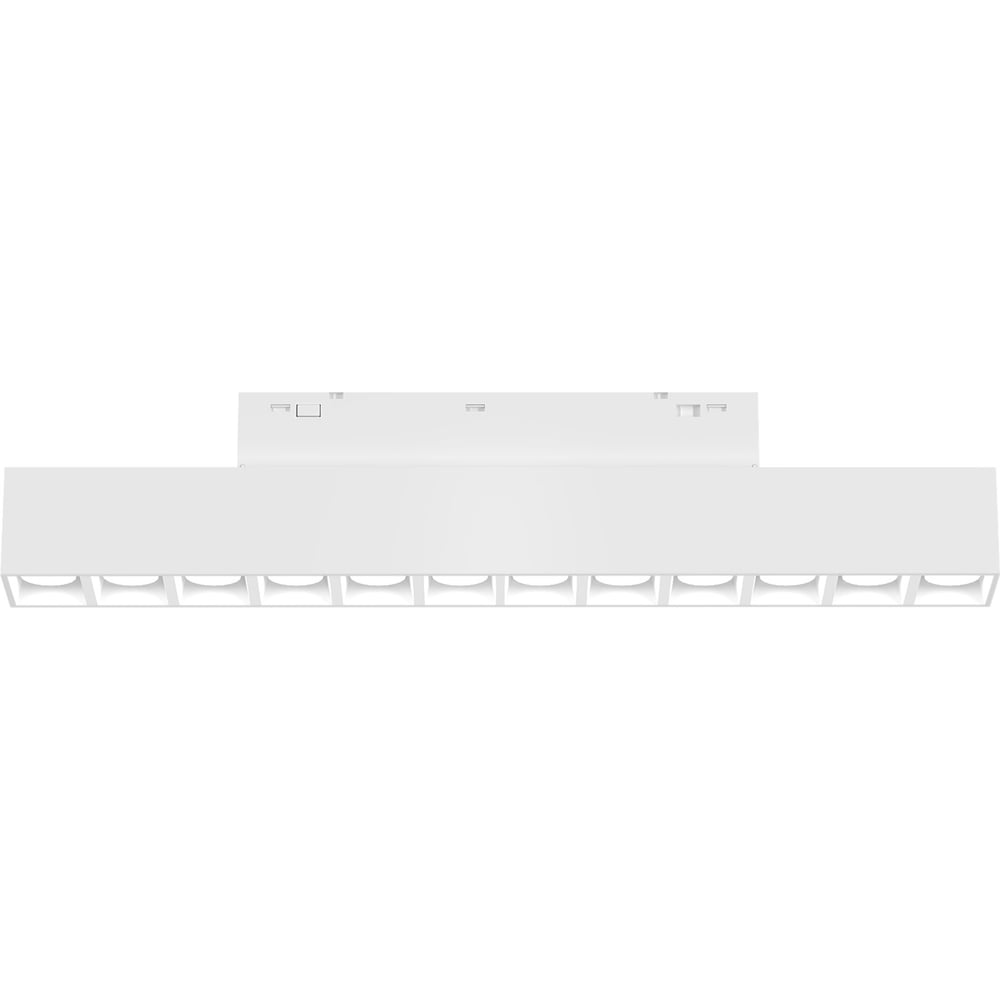 Изображение товара Светильник трековый светодиодный Ambrella Light Magnetic standard 48V 20mm WH белый IP20 12W 3CCT 3000-6000K SMART 24 218х22х25 GL4490