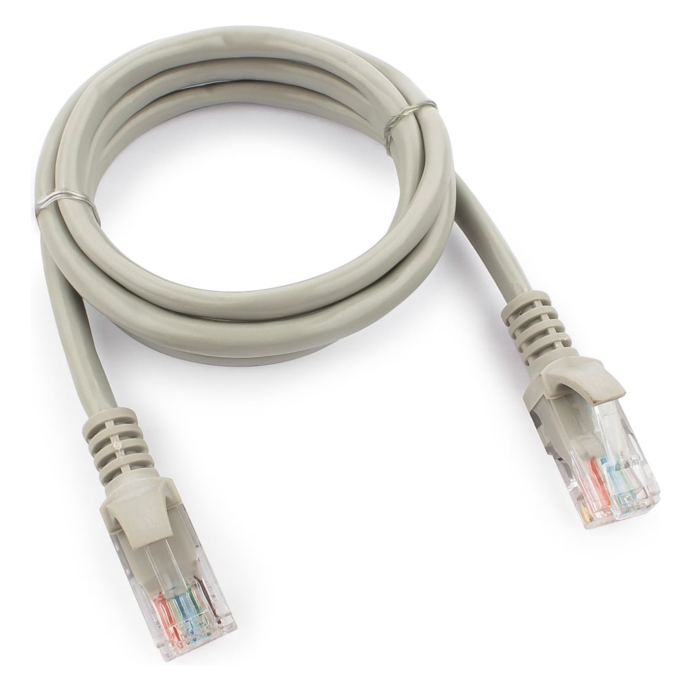 Изображение товара Патч-корд Cablexpert Cat 5e 1м многожильный литой серый набор 50 шт. Изображение товара Патч-корд Cablexpert Cat 5e 1м многожильный литой серый набор 50 шт.