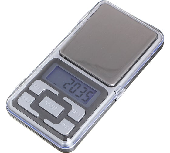 Изображение товара Портативные электронные весы VETTA, ЖК-дисплей, до 500 гр, 2xААА, 12x6 см 487-016