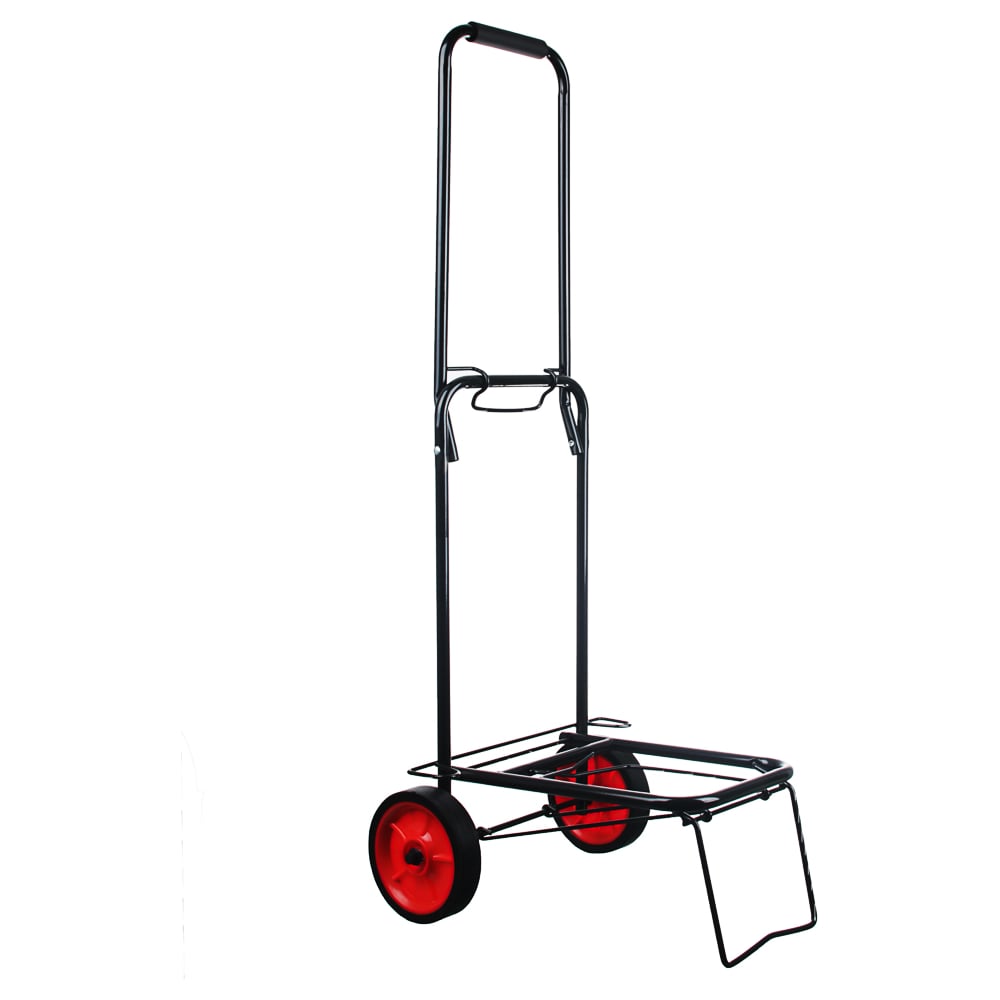 Изображение товара Тележка для сумок VETTA черная 40 кг складная металл компактная