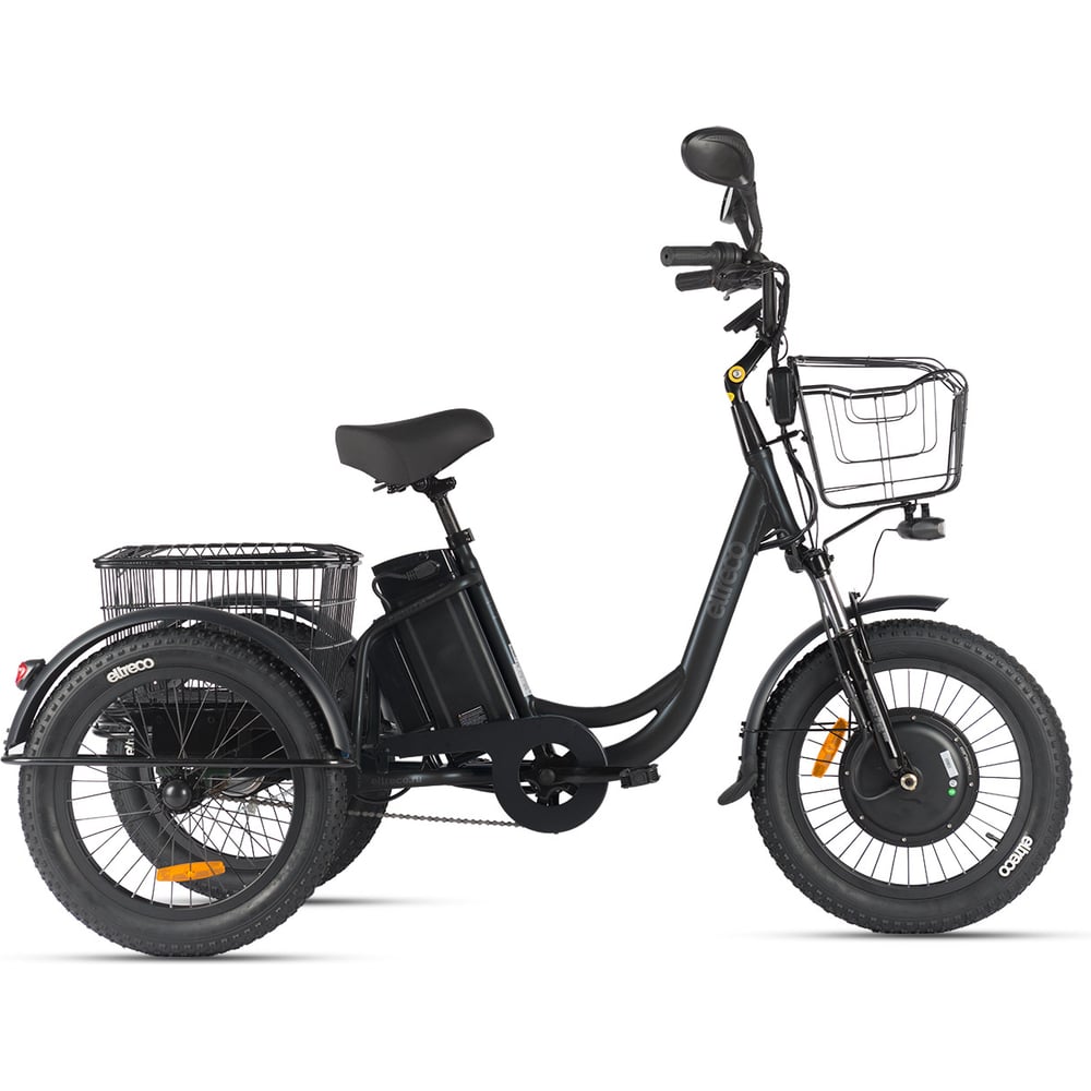 Изображение товара Электровелосипед трёхколёсный Eltreco Porter Fat 700W, 50 км пробега