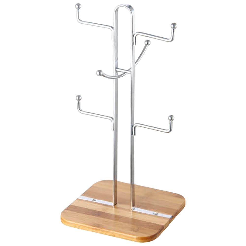 Изображение товара Подставка для кружек и стаканов Filo di ferro хром, 165x165x350 мм