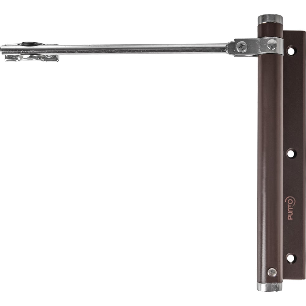 Изображение товара Доводчик дверной пружинный Punto SDC1040 BR 40 кг (коричневый) 63059 Изображение товара Доводчик дверной пружинный Punto SDC1040 BR 40 кг (коричневый) 63059