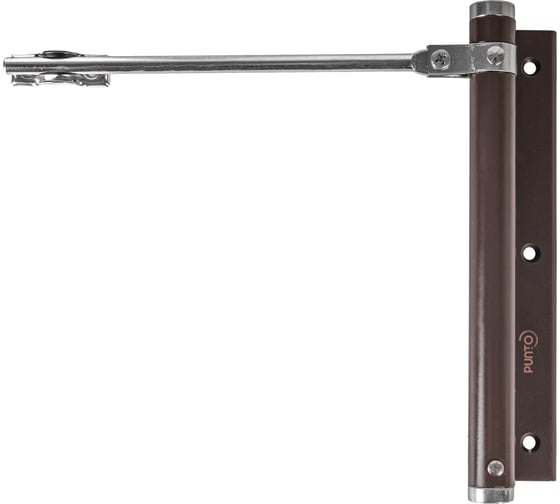 Изображение товара Доводчик дверной пружинный Punto SDC1040 BR 40 кг (коричневый) 63059