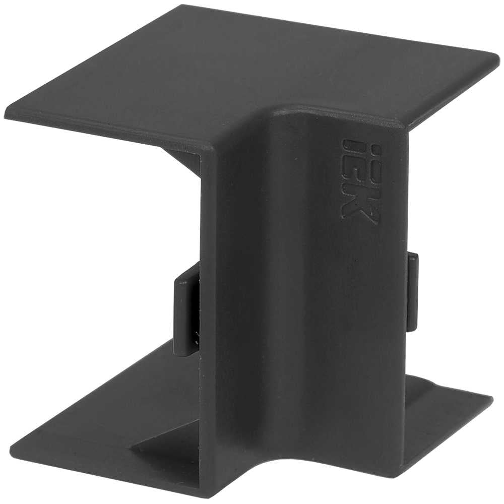 Угол внутренний EKI ELECOR КМВ 100х60 черный (2шт/компл) EL-KK10D-V-100-060-K02