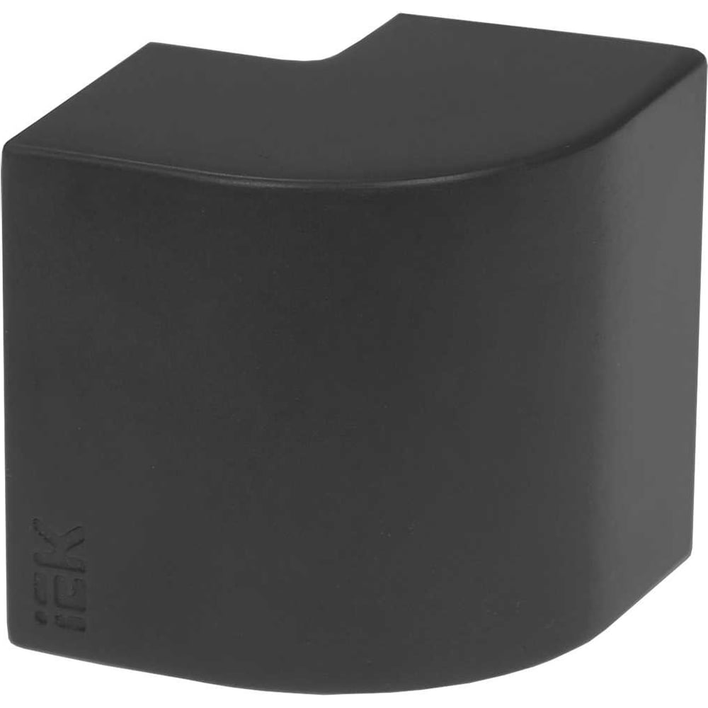 Угол внешний IEK ELECOR КМН 15х10 черный (4шт/компл) EL-KK10D-N-015-010-K02