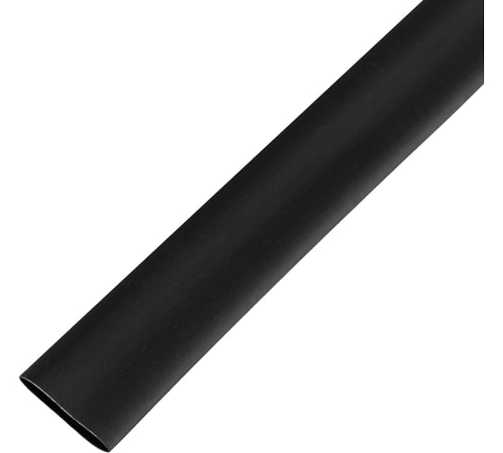 Изображение товара Трубка термоусадочная ТУТ-HF REXANT 2:1 12/6 черная 100 м 21-2006-1