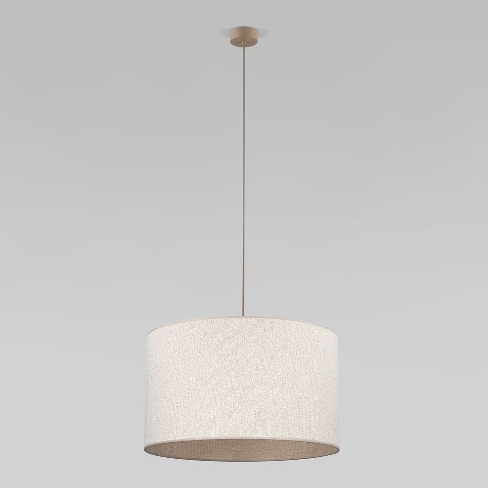 Подвесной светильник TK Lighting Vellum Sabia E27 с тканевым плафоном 11213 бежевый a072560