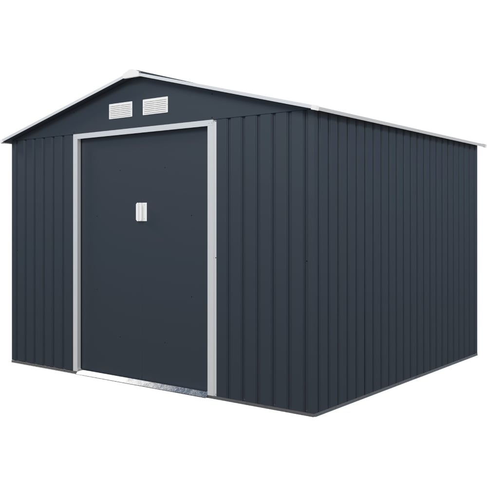 Изображение товара Сарай Storage-05-3 темно-серый с белым 277х259х203 см Wotex 2772593