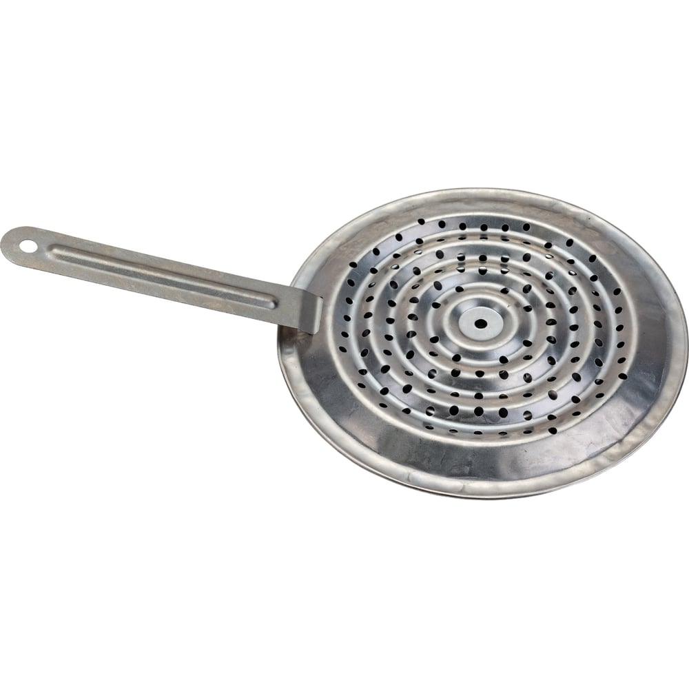 Изображение товара Рассекатель для газа Рыжий кот круглый большой, металл 200х250 мм