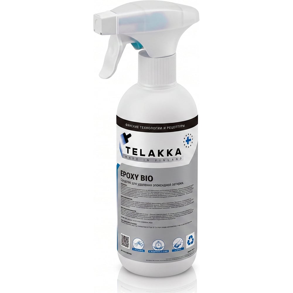 Смывка эпоксидной затирки Telakka EPOXY BIO 500мл 7693730390270
