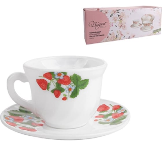Изображение товара Чайный набор BONJART 12 предметов Клубника СП1589