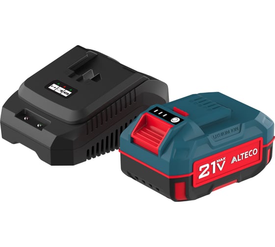Изображение товара Набор аккумулятор + зарядное устройство ALTECO Kit (BCD 21-40 Li / BC 21-40 QF) 93167