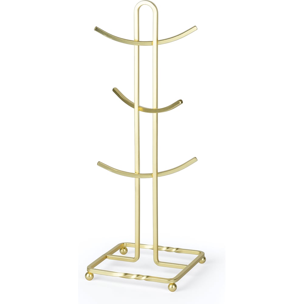 Изображение товара Подставка для кружек Pomi d'Oro Filo di ferro хромированная 140х140х400 мм