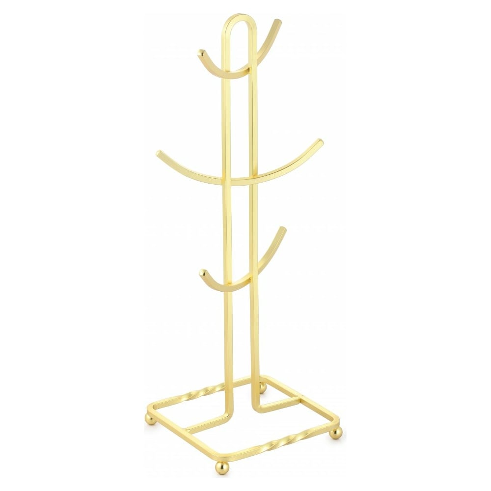 Изображение товара Подставка для кружек Pomi d'Oro Filo di ferro хромированная 140х140х400 мм