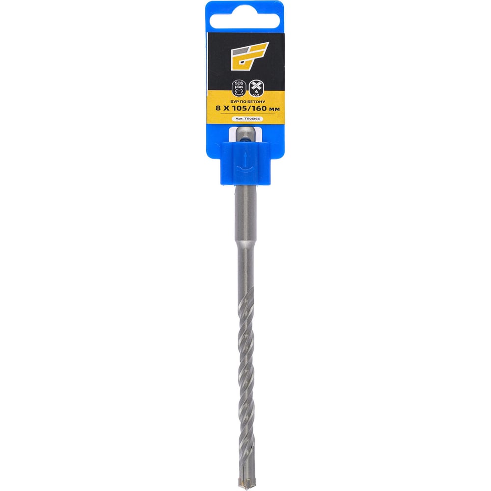 Изображение товара Бур TORGWIN SDS-plus 4Cut STD 8x105x160 мм T1105166