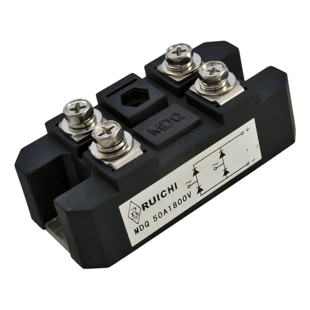 Диодный мост однофазный RUICHI MDQ50A-1800V 72334