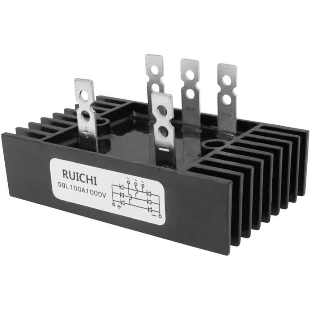 Диодный мост трёхфазный RUICHI SQL100A 100A 1000V (60x100) 61748