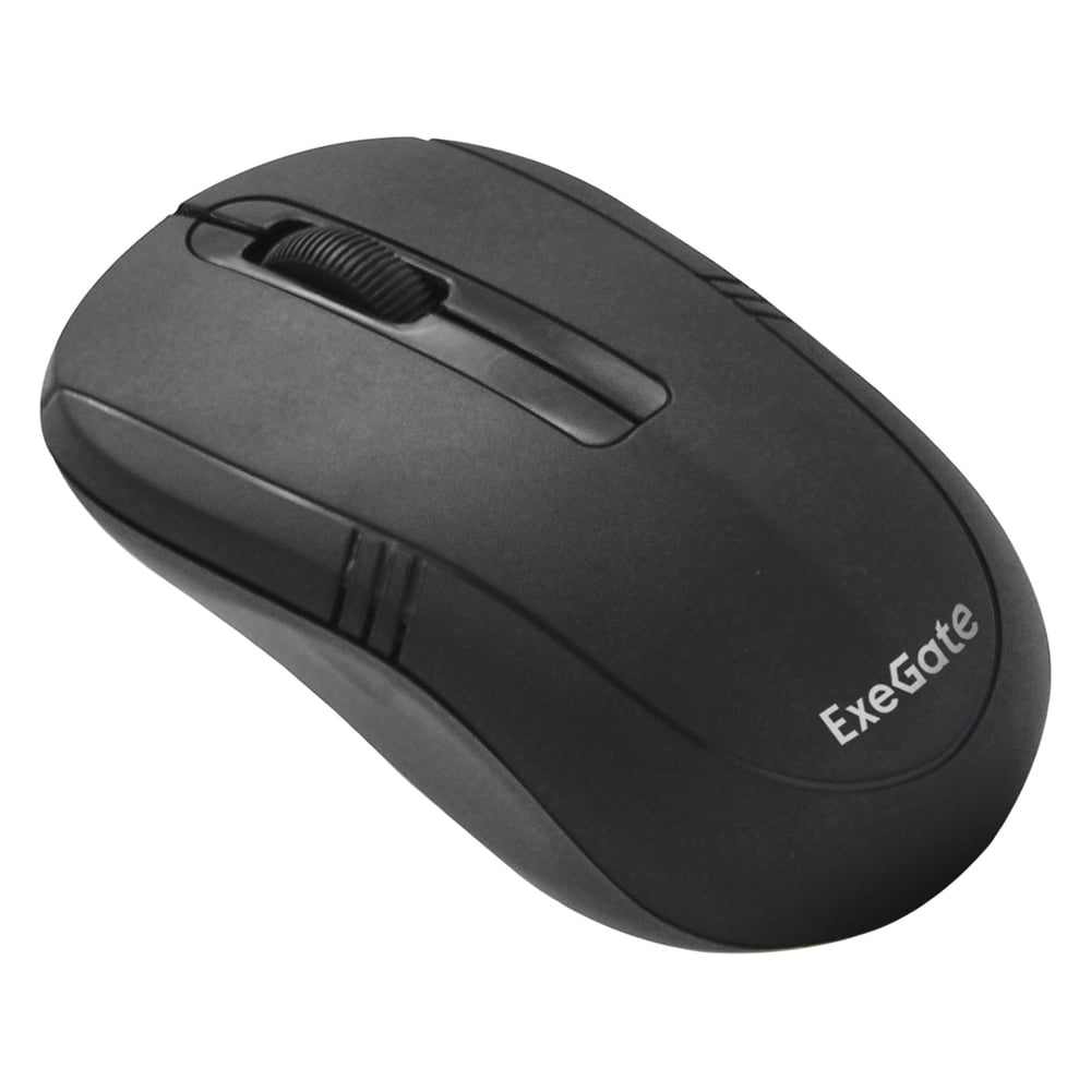 Изображение товара Беспроводная мышь ExeGate Professional Standard SR-9021 радиоканал 2,4 ГГц, USB, оптическая, 1200dpi, 3D, 3 кнопки и колесо прокрутки, черная, Color Box 269649 Изображение товара Беспроводная мышь ExeGate Professional Standard SR-9021 радиоканал 2,4 ГГц, USB, оптическая, 1200dpi, 3D, 3 кнопки и колесо прокрутки, черная, Color Box 269649
