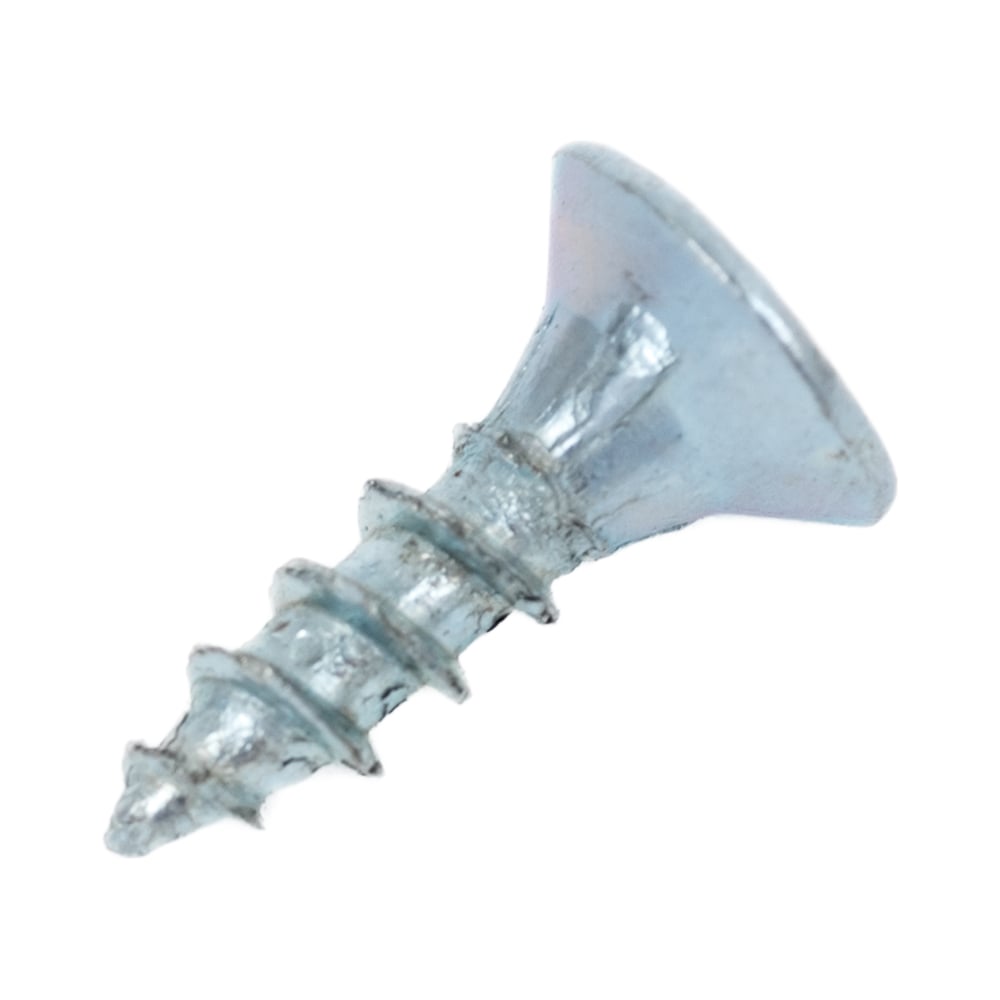 Изображение товара Универсальный саморез КВАДРА 3x10 белый потайная головка цинк 1000 шт