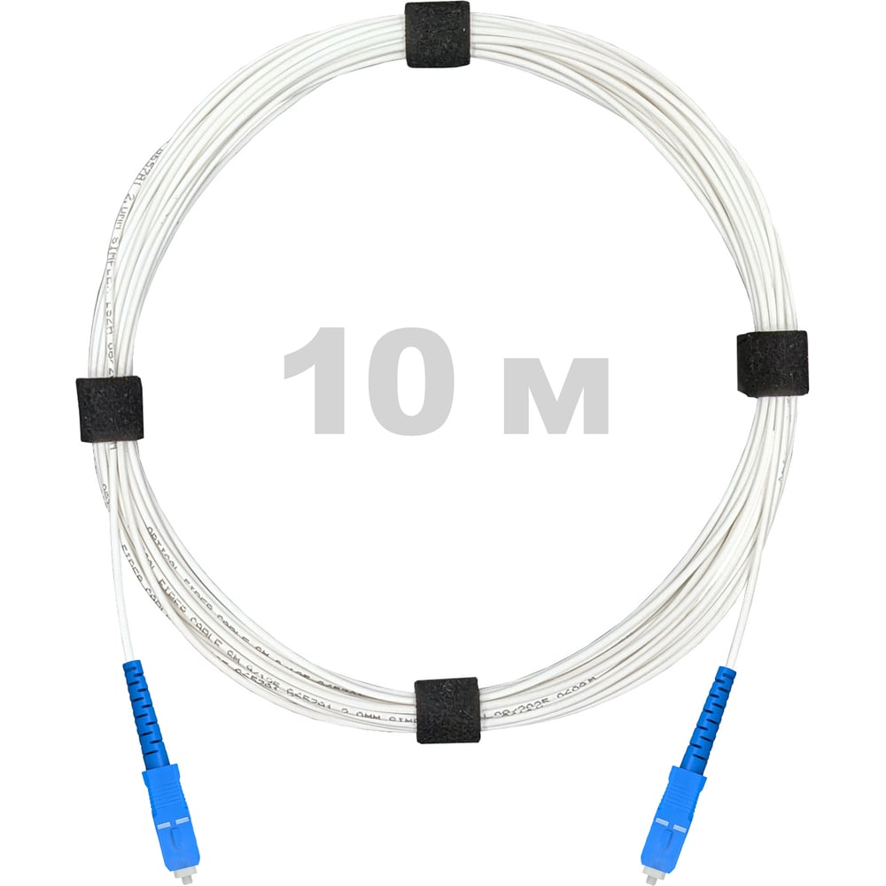 Изображение товара Оптический патч-корд Enginova SC/UPC-SC/UPC 10м G.657A1 SILVER