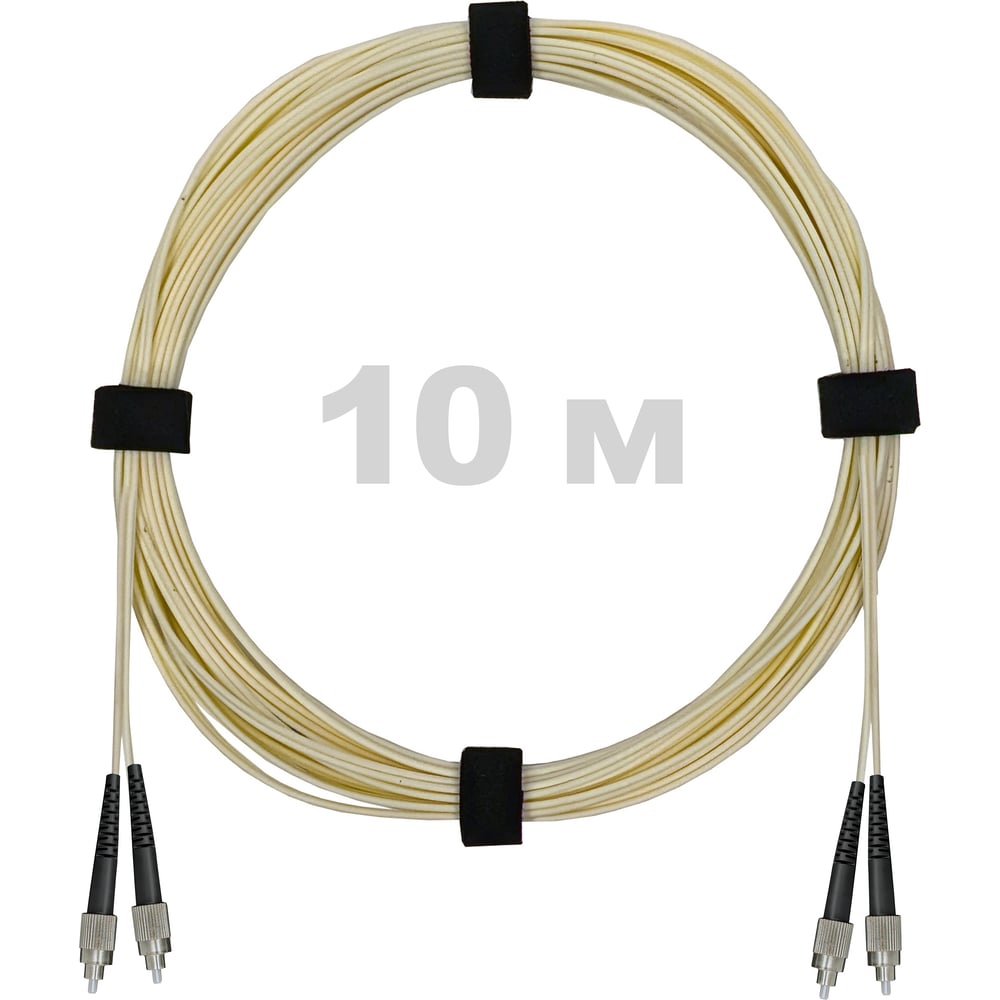 Патч-корд оптический Enginova FC/UPC-FC/UPC SM (G657.A1) 3mm DX LSZH 10 м ENG-PC-DX-2FCU-657A1-10M