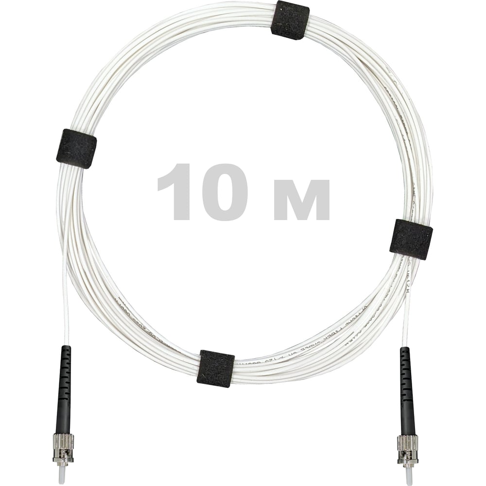 Патч-корд оптический Enginova ST/PC-ST/PC SM (G657.A1) 2mm SX LSZH 10 м ENG-PC2.0-SX-2ST-657A1-10M