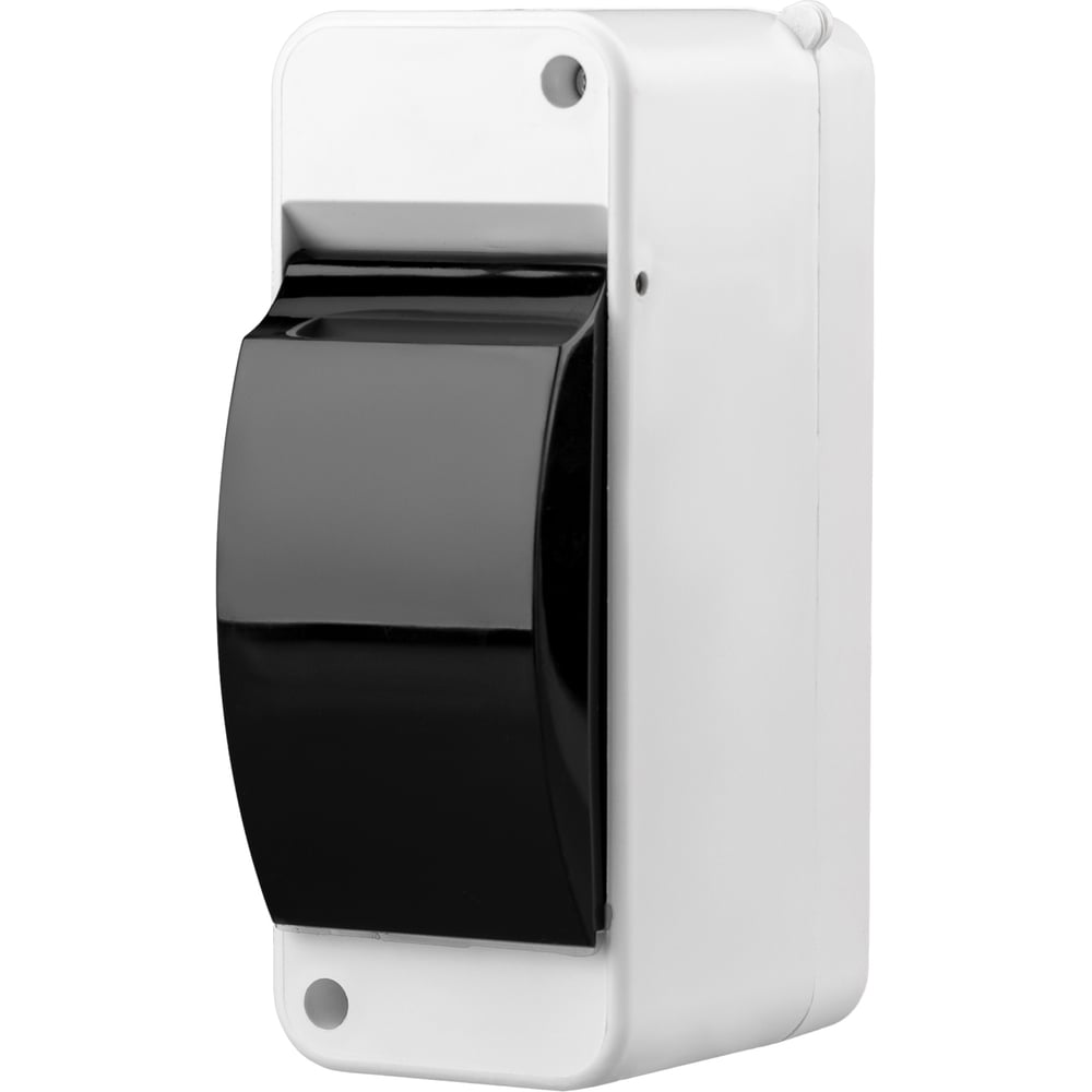 Корпус пластиковый с крышкой REXANT КМПн 2/2 IP30 на 1-2 модуля белый 11-0122