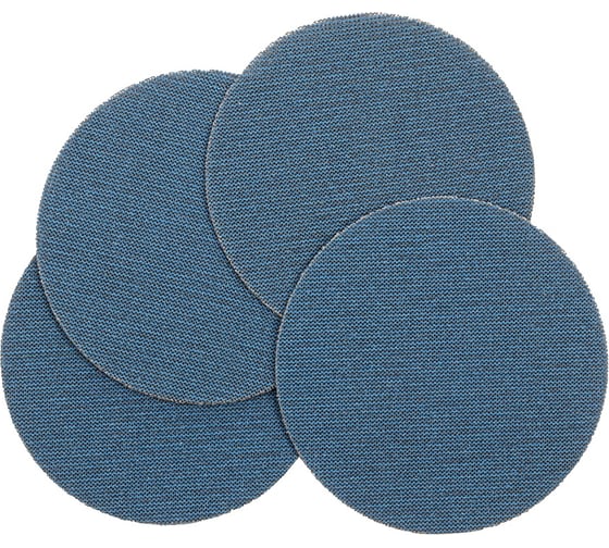 Изображение товара Круг шлифовальный DLT сетка GrandFlex BLUE-NET CERAMIC, d150мм, P80, 10шт, (керамика) 3032