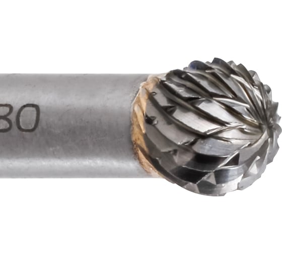 Изображение товара Борфреза твердосплавная форма D (8x6 мм; хвостовик 6 мм) NORGAU 077120080