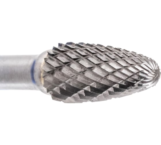 Изображение товара Борфреза твердосплавная форма F (10х20 мм; хвостовик 6 мм) NORGAU 077130100