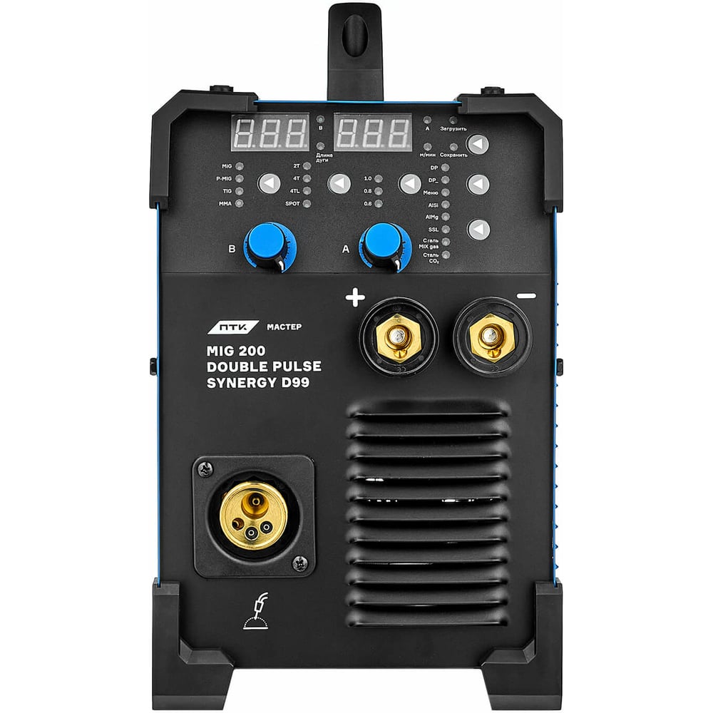 Изображение товара Сварочный инвертор MIG 200 DOUBLE PULSE SYNERGY D99 Профессиональный