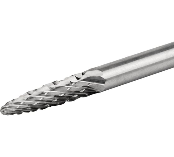 Изображение товара Борфреза твердосплавная форма F (3х14 мм; хвостовик 3 мм) NORGAU 077130033