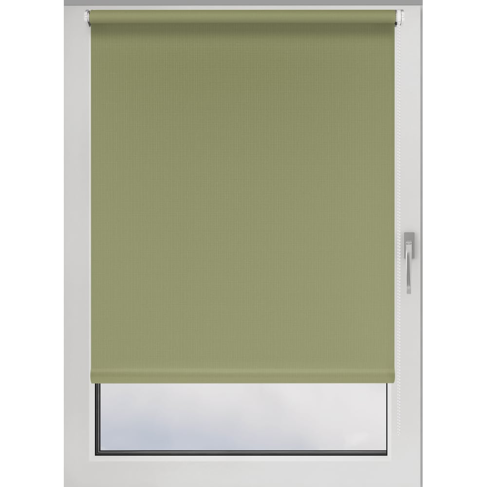 Изображение товара Рулонная штора PRAKTO Shantung 160x175 см оливковая