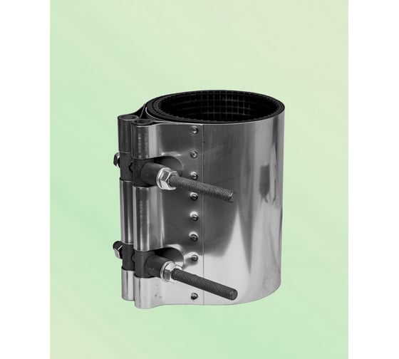 Изображение товара Ремонтный хомут ВЗПА свертная муфта из нержавеющей стали, Ду 175, ОД 193-203, L=200 РА-00238