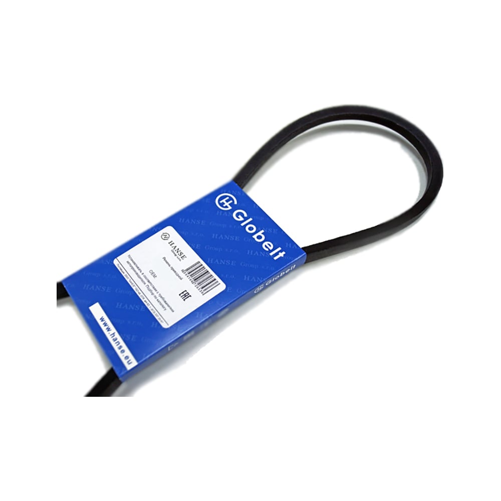 Изображение товара Гладкий приводной ремень Globelt Z-2000 клиновой профиль Z длина 2000 мм
