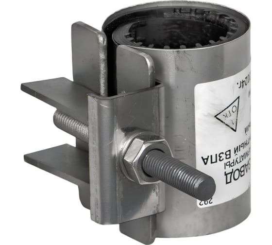 Изображение товара Ремонтный однозамковый хомут ВЗПА Ду 32, ОД 38-42, L=75 РА-00336